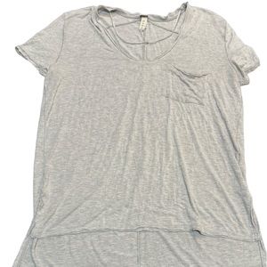 We the free size medium flowy grey top | PB2‎